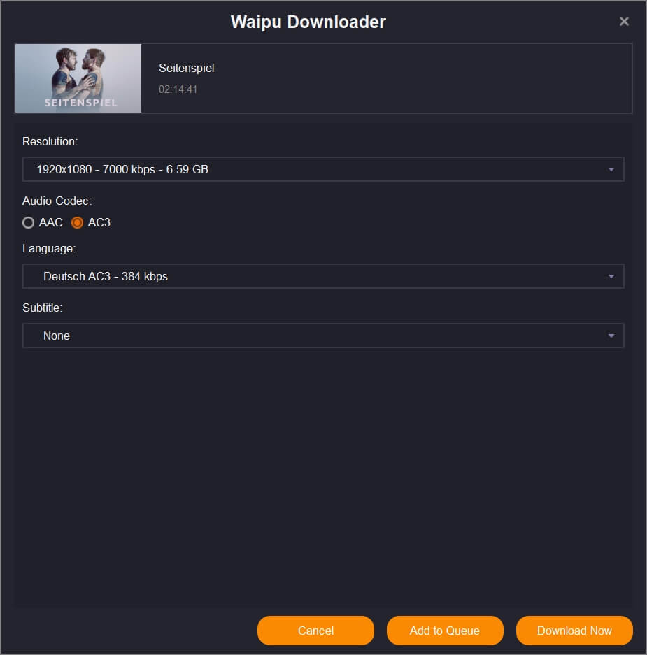After selecting, click 'Download Now'.
